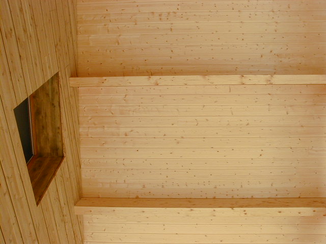 Charpente poutre Lamellé collé + Bardage bois Type Cosylva