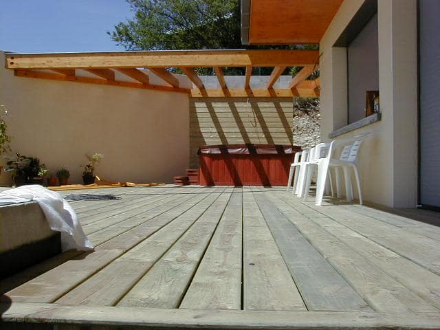Terrasse bois sur RILLIEUX