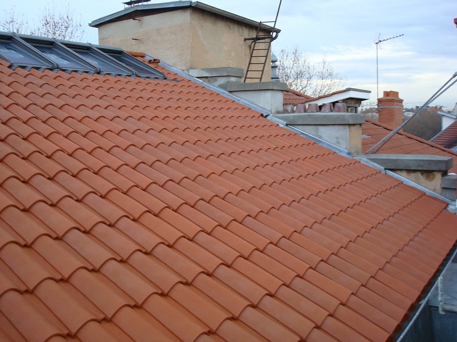 Couverture en tuiles mécniques