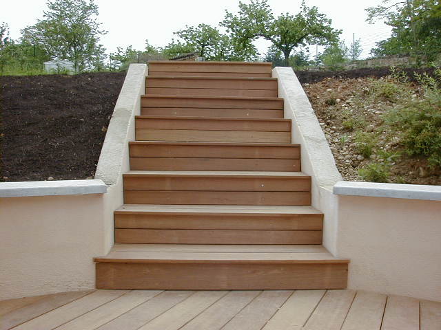 Terrasse en bois Bangkirai