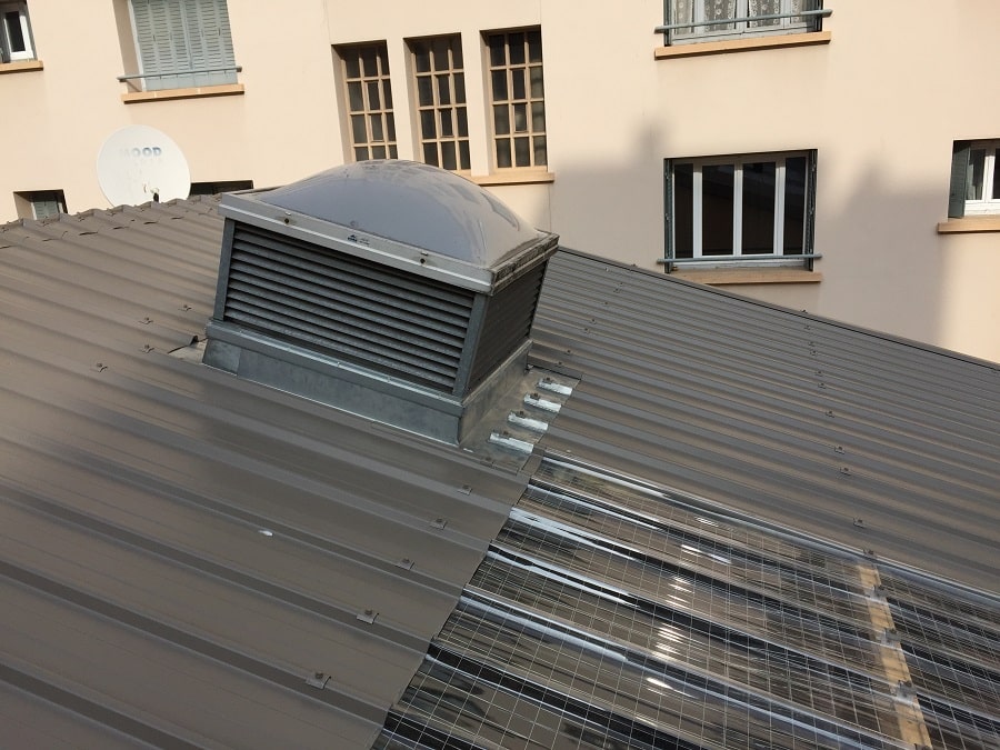 Couverture Bac acier sur LYON